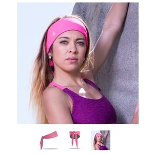 SET OF 3 Gymwrap Headbands (Pink-Floral-Pineapple)
